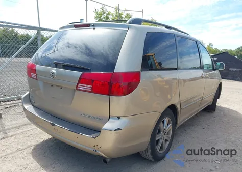 2005 Toyota Sienna Xle из США, поврежденный, VIN 5TDZA22C05S287965